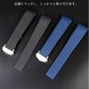 [HEYOZURY] TAG Heuer Watch Band Rubber 22mm – Black