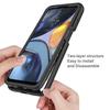 Motorola G22/Moto E32 PET Film Phone Case with Starry Sky Screen Protector