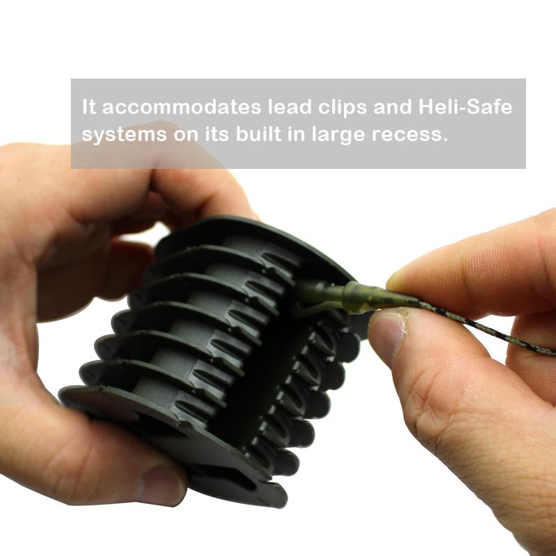 1PC Carp Fishing Tool Leader Storage For Six Complete Leaders For Carp Rig Chod Helicopter Rig Tackle Accessories Equipment