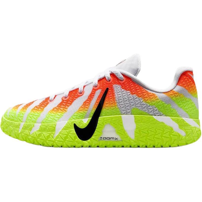 Nike Ja 3 Grade School 'Christmas' (Unisex) White / Bright Crimson / Volt / Black Kids' Basketball Shoes IM8692 100