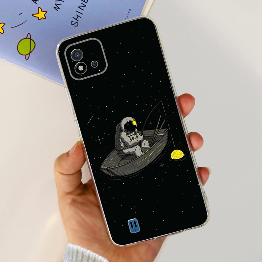 For Cover Realme C11 2021 Case Fashion Marble Love Heart Silicone Soft TPU Phone Back Cover For Realme C11 RMX2185 C20 C20A Capa