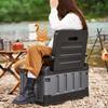 Outdoor Storage Box Camping Seat Boxes 60L Folding Seats Trunk Organizer 2025 Multifunctional Fishing Box Large Capacity Car Storage Box Organizer