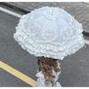 Lolita Lace Umbrella Princess Parasol Gothic Rain Sun for Girl Women Travel Outdoor Hello Kitty