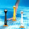 3pcs/set Easy To Fill Duck Water Ring Game Handheld Pool Diving Toy Duck Dive Sticks  Summer