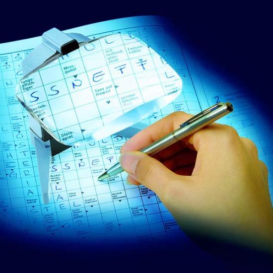 

ESCHENBACH Scriborax Desk Magnifier, 2.8x Magnification, 1565-12
