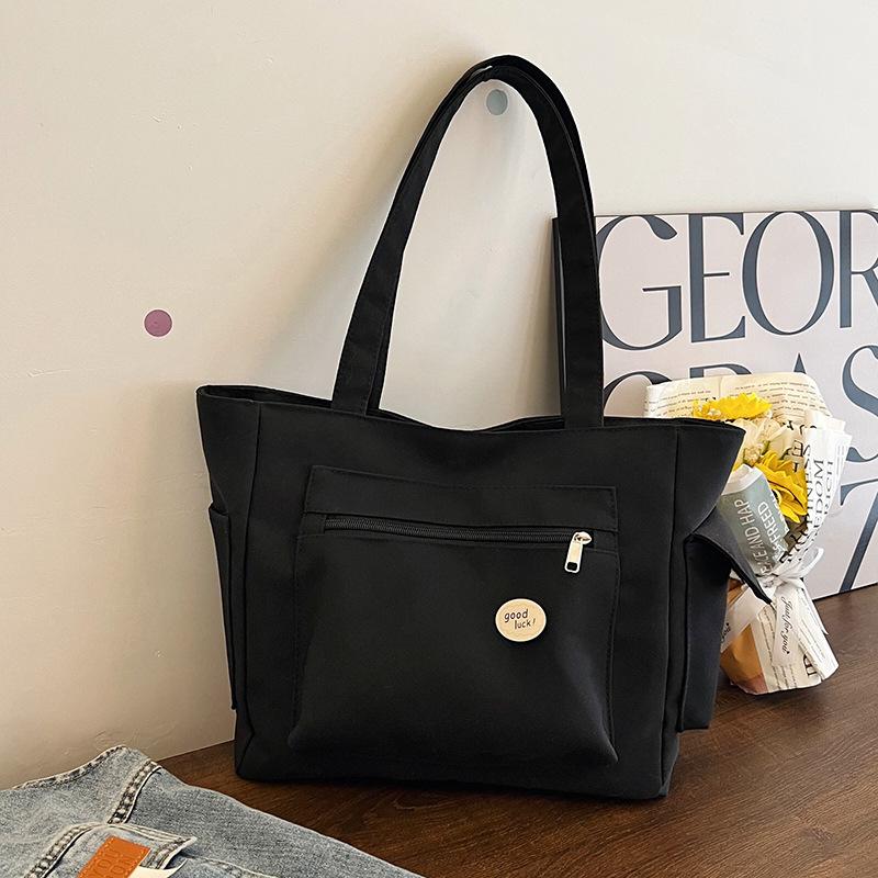

Large-capacity Hand-held Cloth Bags for College Students Commuting To Class