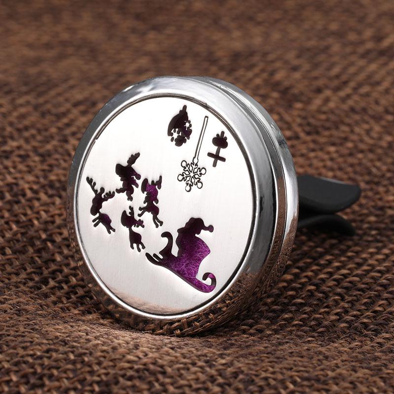 Popular Car Air Freshener Vent Clip: Octopus, Heart, Snowflake Design Essential Oil Diffuser