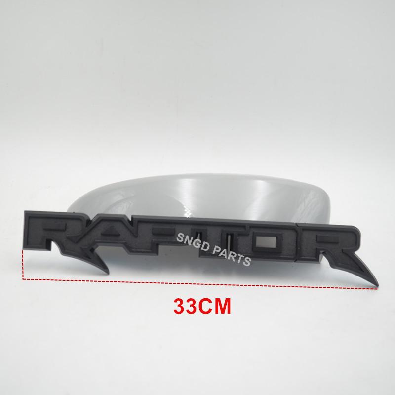 AAANU1 For Ford Ranger Raptor SV1 F150 F250 F350 emblem ABS Car Rear Badge Sticker Rear Trunk Side Fender Sticker Emblem