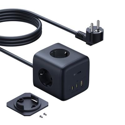 Regleta con regleta USB-A USB-C enchufe UE 67W 1,5 m