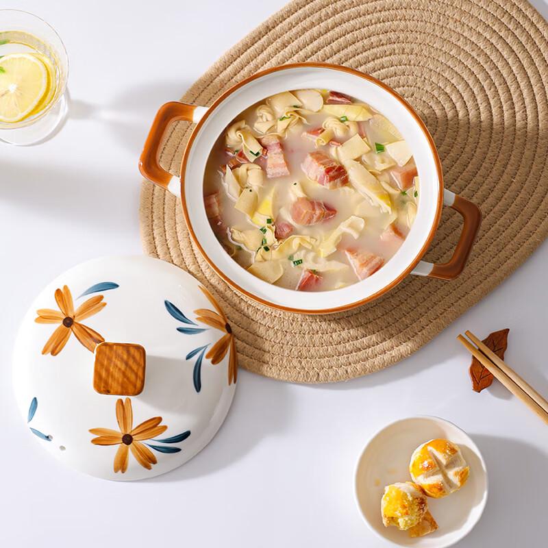 Ceramic Stew Pot with Lid