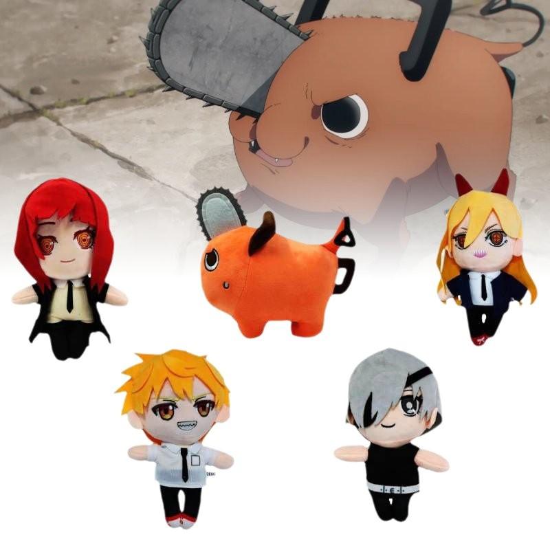 Adorable Chainsaw Man Plush Toy Denji Power Quanxi Makima Pochita Soft Cuddly Kids Gift