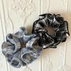 Elegant Four-Layer Lace Plaid Hair Tie – Stylish Hair Accessory for Women