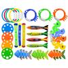 Children Diving Toy Pool Accessories Colored Plastic Water Play Equipment Summer Outdoor Sports Toys Swim Pool Decoration TMZ