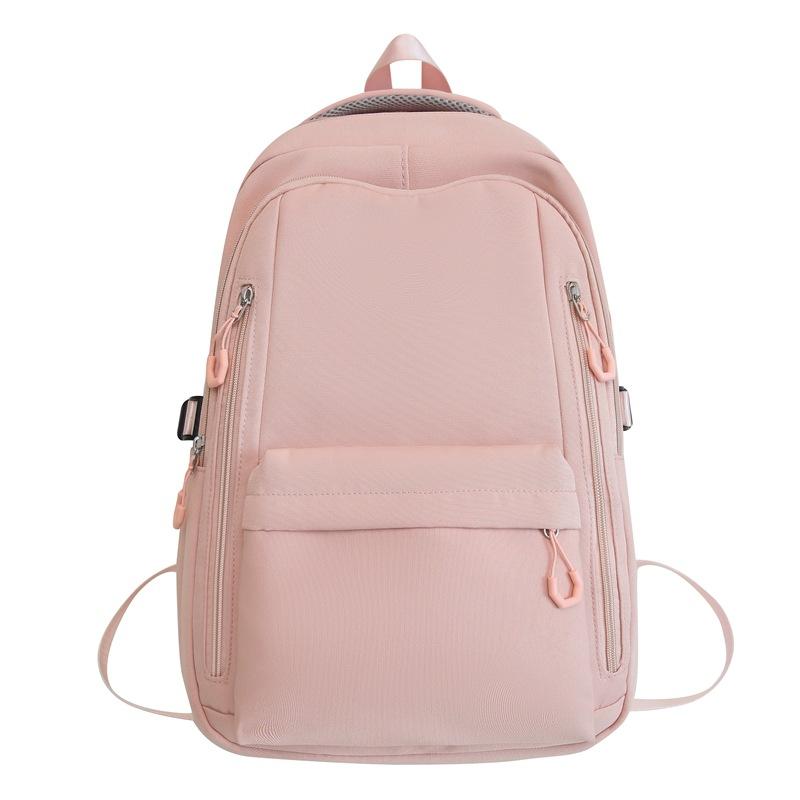 Casual Backpacks for Men and Women, Large-capacity, Simple Outdoor Travel Backpacks, and Schoolbags for Junior and Senior High School Students