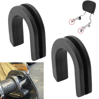 2PCS / 4PCS Motorcycle Accessories Luggage Rack Side Panel Bracket Point Grommet Black For Harley Touring Softail Dyna Sportster