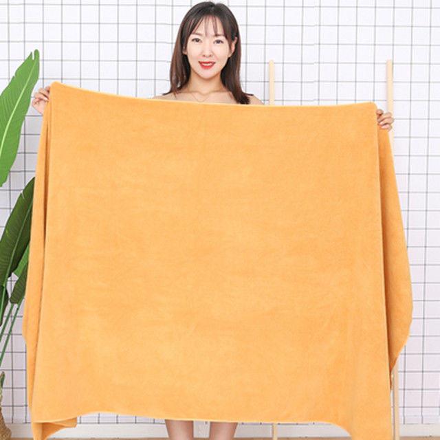 

Extra Large & Thick Microfiber Bath & Beach Towel - Ultra Absorbent for Adults 70x140 Extra Thick золотий