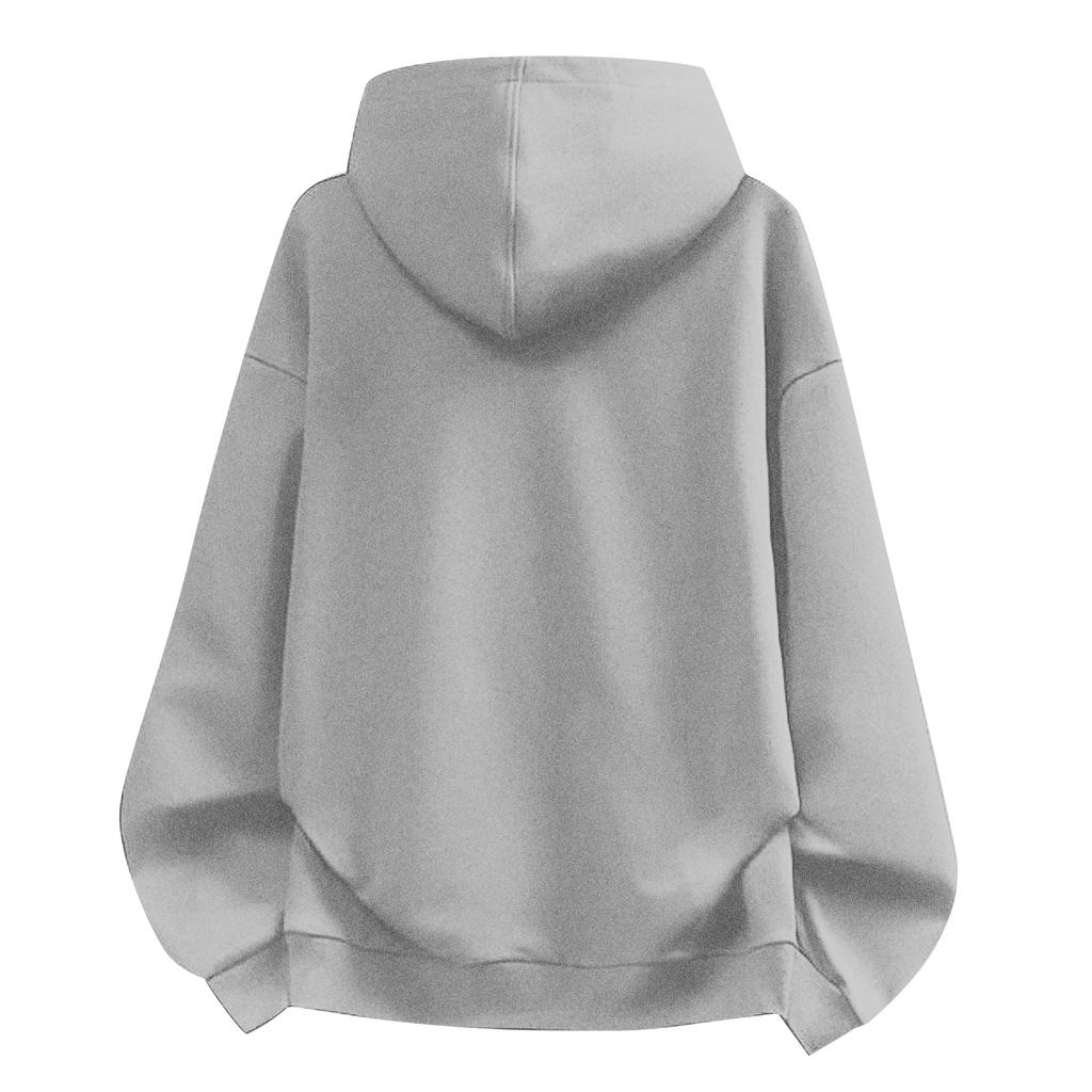 Men's Hooded Sweatshirt, Contrasting Color Sweatshirt, Sports   Casual Jacket