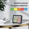 Multifunctional Gas Analyzers Air Quality Monitor Featuring 4Inch Screen Temperature,Humidity CO CO2 TVOC Monitor