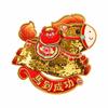 God of Wealth 2026 Horse Year Door Sticker Chinese Style Fortune Character  Door Decor