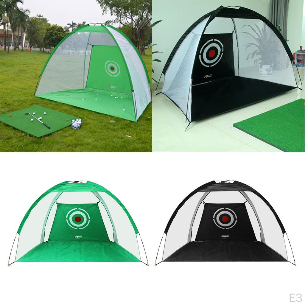 6.6X4.6ft Golf Hitting Net with Target Sheet | Driving Range for Backyard & Indoor Golfing Swing
