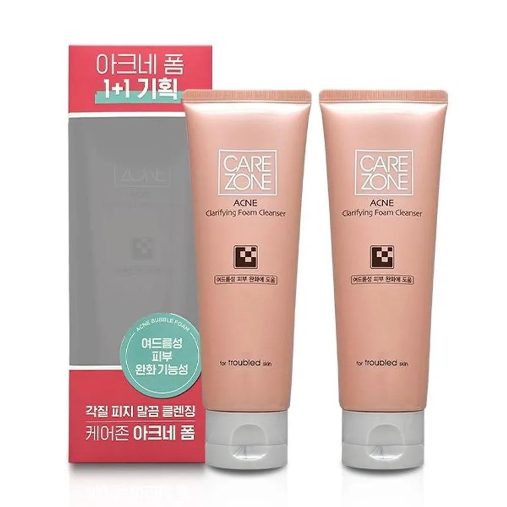 CARE ZONE Acne Clarifying Foam Cleanser 130ml+130ml