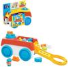Plastic Construction Set Mega Bloks Wagon Assemble and Spin