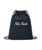 Nick&Nicole Nicole Polka Dot String Backpack_Navy