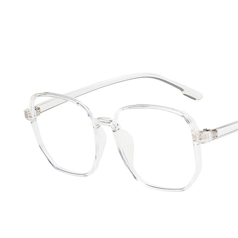 Oversized Blush Square Sunglasses Women Designer Gradient Color Glasses Irregular Polygon Frame Fashionable