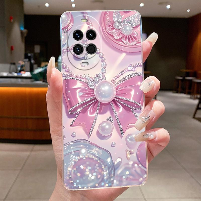 Nova14 Case Clear Luxury Fashion Butterfly Flower Soft TPU Silicone Back Cover For Huawei Nova 14 Pro Transparent Phone Cases