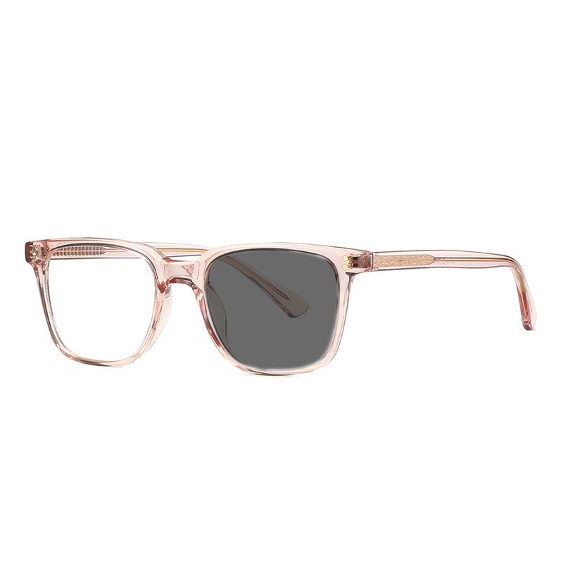 2023 New Retro Photochromic Anti Blue Light Reading Glasses For Men And Woman Square Presbyopic Glasses With Diopter +100 +225