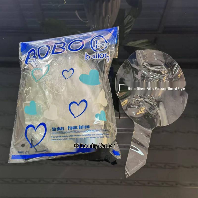 Transparent Bobo Balloons for Weddings & Birthday Celebrations - 18", 20", 24