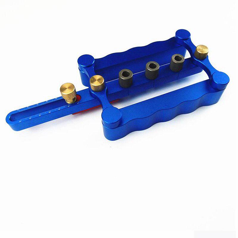 Self-centering Woodworking Doweling Jig Kit Drill Guide Puncher Locator Household Carpentry Tools