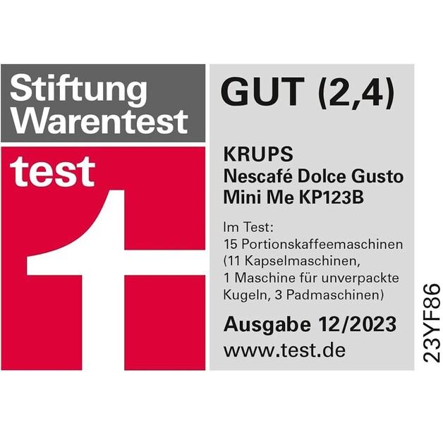 Kapsüllü kahve makinesi Krups KP 123B Nescafe Dolce Gusto Mini Me