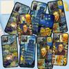 Phone Case for Samsung Galaxy S25 S24 S23 iPhone 16 15 Xiaomi Redmi Note 14 13 12 16E X 11 Pro Max OPPO Moto A3 Huawei Design Sunflower Van Gogh Cover