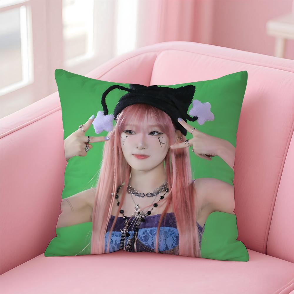 C-Choi Ye-nas Певица Наволочка Удобная Двусторонняя Наволочка Идеально Для Автомобиля Дивана Спальни И Многого Другого 30cmx30cm