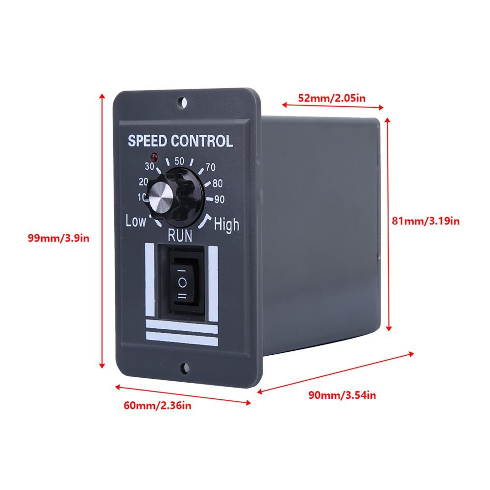 12-60V 40A DC Motor Controller CW CCW Switch PWM Speed Controller  Heavy Duty