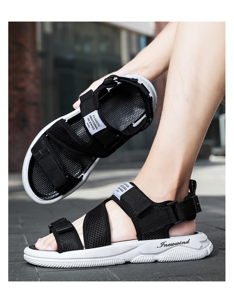 Fashion Plus Size Men's Shoes Men's Summer Casual Slippers Anti Slip Beach Sandals