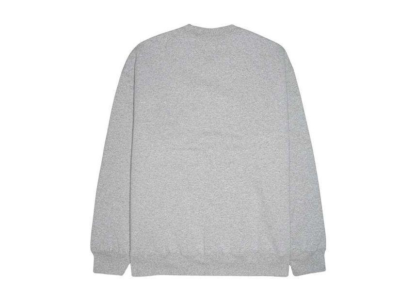 Supreme Small Box Crewneck Heather Grey