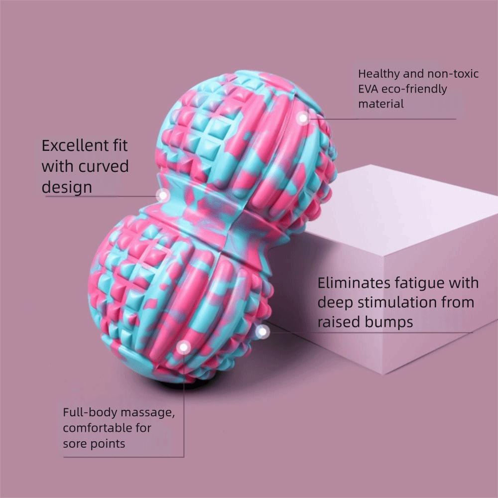Trigger Point Peanut Ball Pressure Massaging Acupressure Ball Muscle Relaxation Ball  Yoga Practice