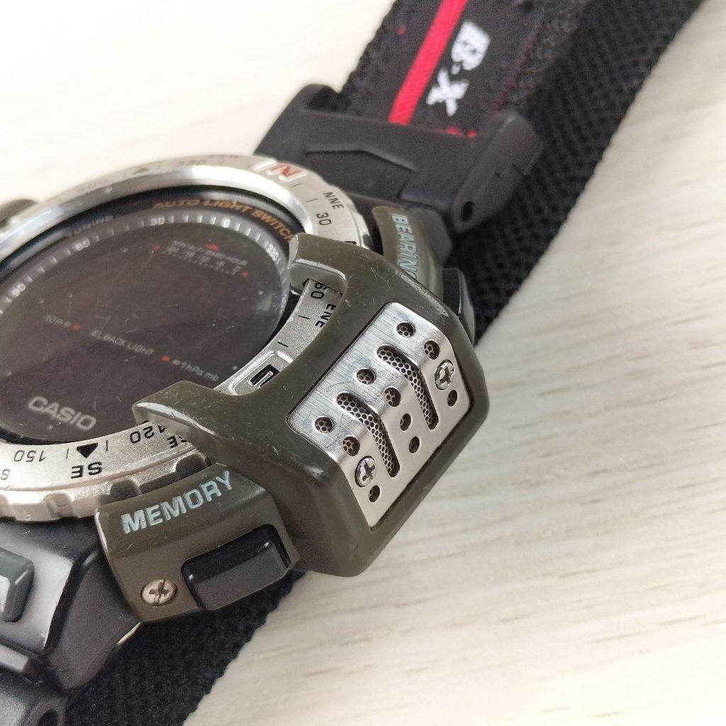 Used CASIO PROTREK PRT-40 Made In Japan Quartz Working Condition