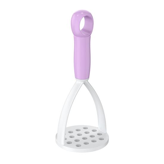 Potato Masher Uniform Mesh Labor-saving Polypropylene Press-on Style Potato Ricer Puree Kitchen Tool for Home