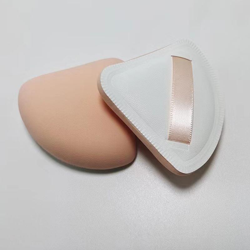 

5pcs Round Square Triangle Shape Makeup Sponge Puff Dry Wet Dual-use Soft Cotton Candy Air Cushion Foundation Powder Puff