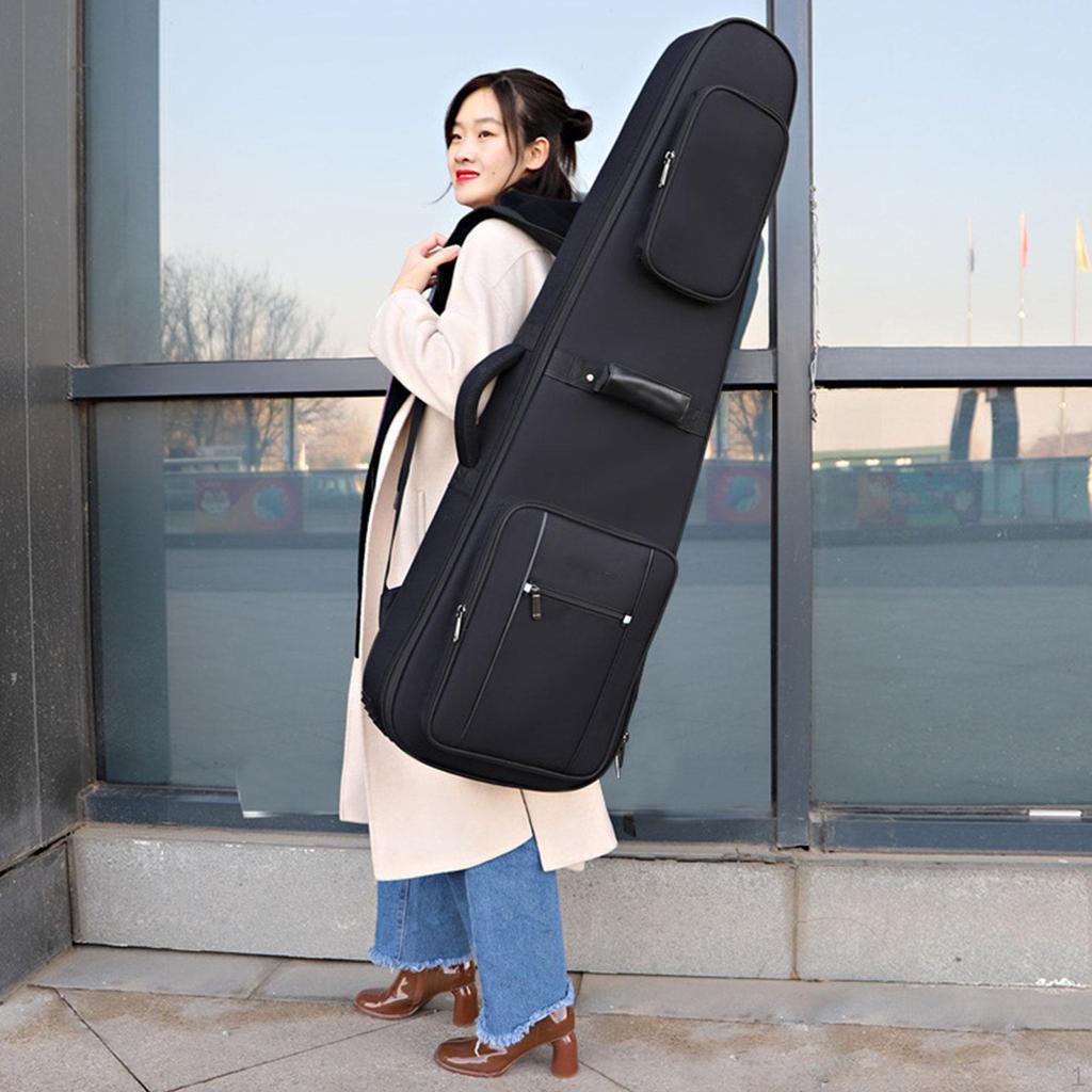 Tragetasche für Bassgitarre mit Schaumstoff und wasserdichten Eigenschaften