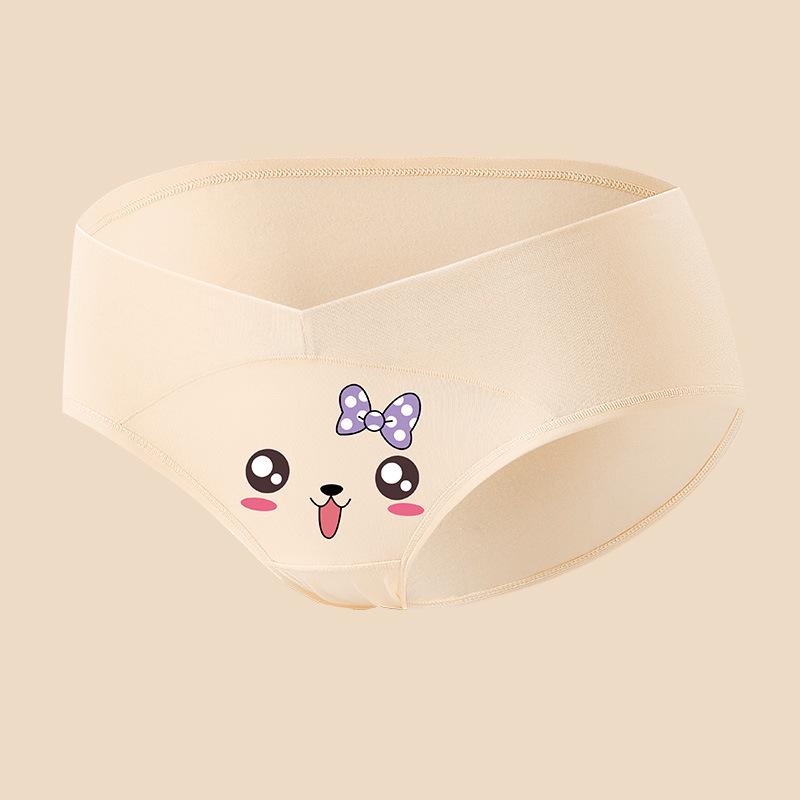 Maternity Cotton Low-Waist Antibacterial Underwear for All Pregnancy Stages and Postpartum