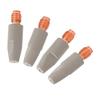 AD23-10PCS 24KD Welding Contact Tips Coating Protect M6 Gas Nozzle Tip 0.8Mm MIG Welding Torche Welding