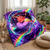 Underwater Yorkie Adventure Theme Blanket Lightweight Warm Flannel Blanket Decorative Throw Blanket for Home Decoration