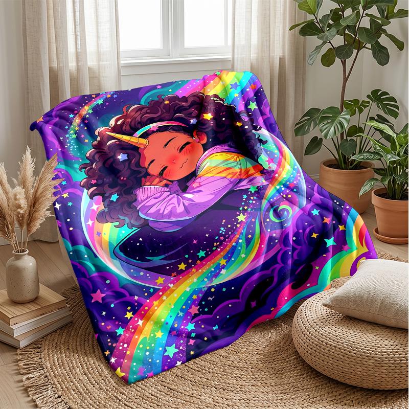 Underwater Yorkie Adventure Theme Blanket Lightweight Warm Flannel Blanket Decorative Throw Blanket for Home Decoration
