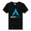 Arch Linux T Shirt Tee Shirt Short Sleeve Crewneck T-Shirts Male Harajuku Fabric Tops T Shirt O Neck tshirt