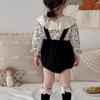 Overalls Flower Toddle Jumpsuit Ruffle Baby Shorts Climb Suit Cute Baby Jumper Dress  Infant Wear