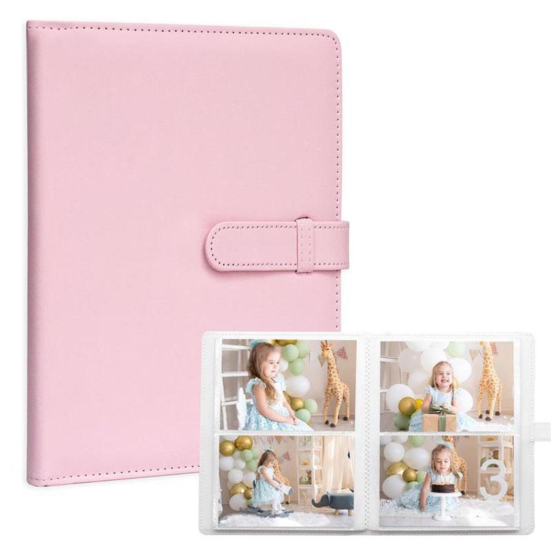 6x4 Photo Album – 152 Pockets Vegan Leather Cover Memory Album Book, Suitable for Family Wedding Boys Girls and Babies Storage